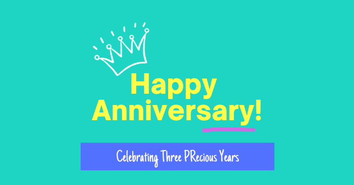Happy work anniversary - PRecious Communications