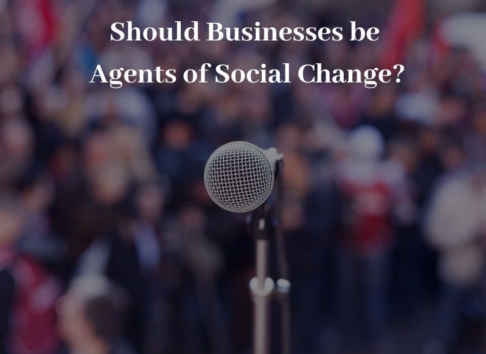 Read Lars Voedisch's Comment on whether businesses should take a stand on socio-political matters and to what extent should they speak out on issues.